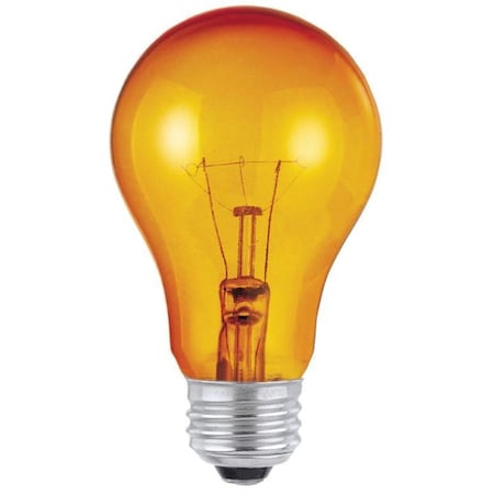 Westinghouse Westinghouse 25 W A19 A-Line Incandescent Bulb E26 (Medium) Amber 1 pk 3443